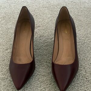 Cole Haan Women's Dark Red Heels.Burgundy color.